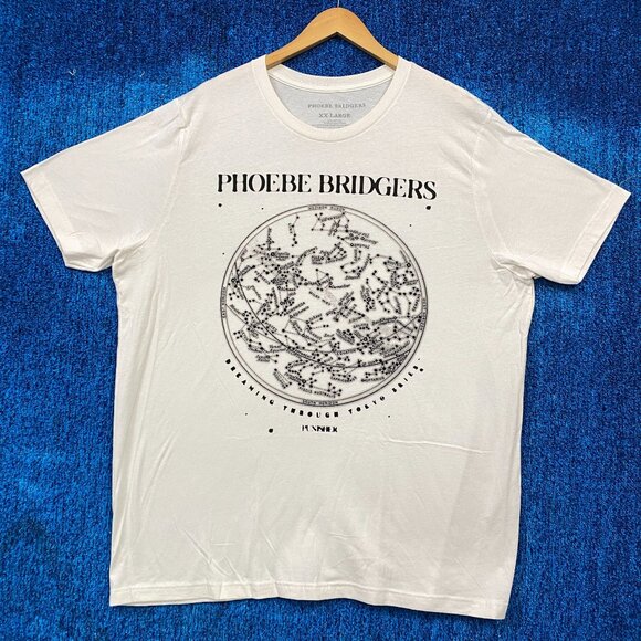 Phoebe Bridgers Dreaming Through Tokyo Skies Emo-Folk Tee 2X - Picture 1 of 4
